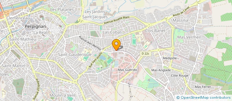 localisation de l'entreprise MONSIEUR ERIC LEGER  CABESTANY