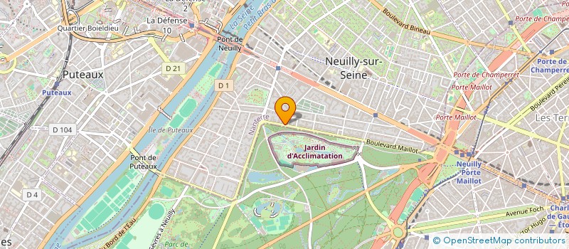 localisation de l'entreprise MONSIEUR ERIC LEGOUHY à NEUILLY-SUR-SEINE