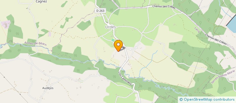 localisation de l'entreprise MONSIEUR ERIC LEITAO  LACQ