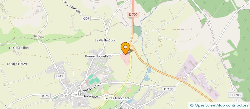 localisation de l'entreprise MONSIEUR ERIC LEJAS à UZEL