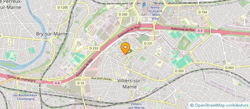 localisation de l'entreprise MONSIEUR ERIC LELEU  VILLIERS-SUR-MARNE