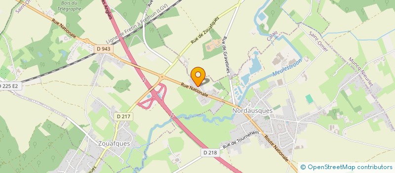 localisation de l'entreprise MONSIEUR ERIC LEMAIRE  ZOUAFQUES