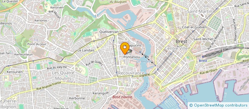 localisation de l'entreprise MONSIEUR ERIC LEMAITRE à BREST
