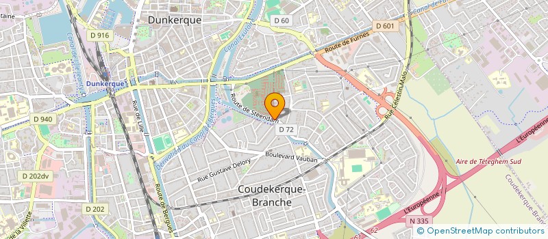 localisation de l'entreprise MONSIEUR ERIC LEMAITRE à COUDEKERQUE-BRANCHE