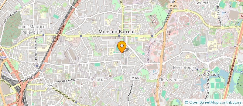 localisation de l'entreprise MONSIEUR ERIC LEMAITRE  MONS-EN-BARUL