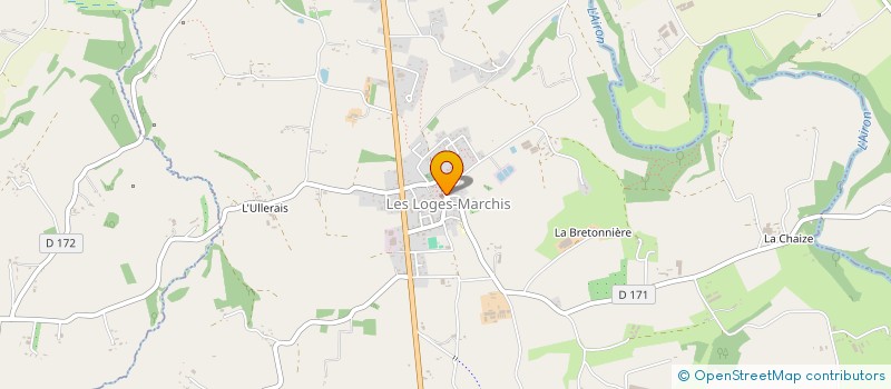 localisation de l'entreprise MONSIEUR ERIC LEMETEYER à GRANDPARIGNY