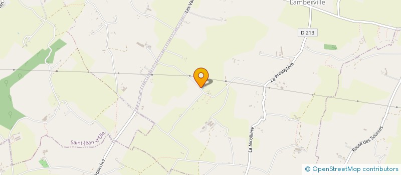 localisation de l'entreprise MONSIEUR ERIC LEMOINE  LAMBERVILLE