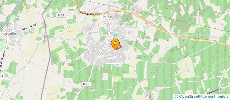 localisation de l'entreprise MONSIEUR ERIC LEMOINE  GRILLON