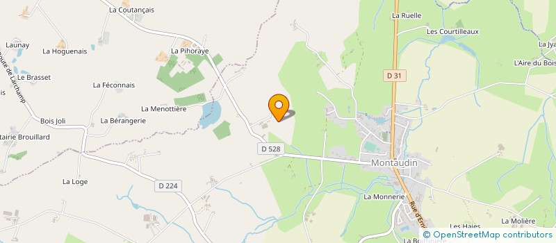 localisation de l'entreprise MONSIEUR ERIC LEMONNIER  SAINT-ELLIER-DU-MAINE