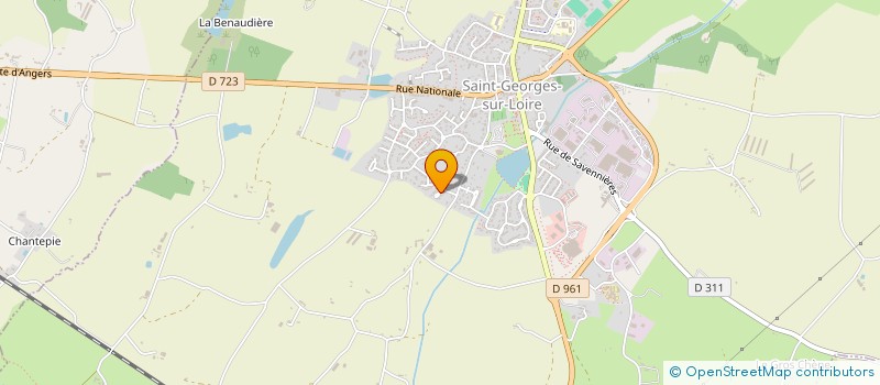 localisation de l'entreprise MONSIEUR ERIC LEMONNIER  SAINT-MARTIN-DU-FOUILLOUX