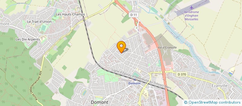 localisation de l'entreprise MONSIEUR ERIC LEMOSQUET  DOMONT