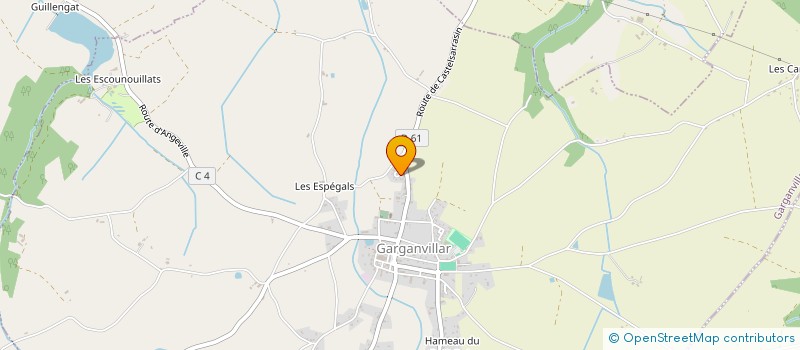 localisation de l'entreprise MONSIEUR ERIC LENESTOUR  GARGANVILLAR