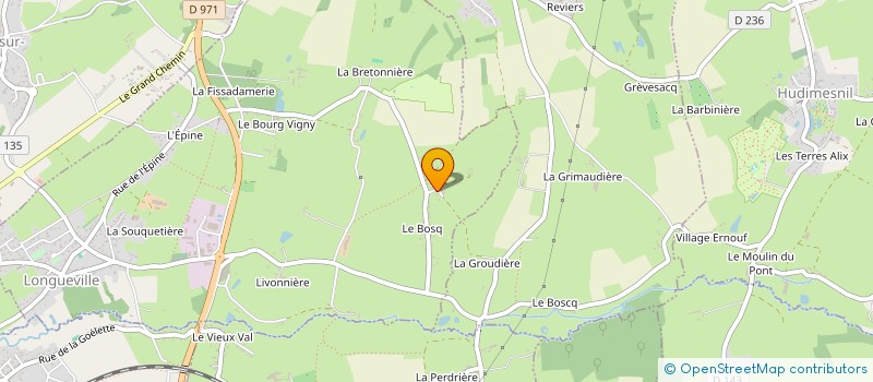 localisation de l'entreprise MONSIEUR ERIC LENGRONNE  BREVILLE-SUR-MER