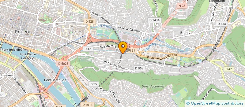 localisation de l'entreprise MONSIEUR ERIC LEONARD à ROUEN