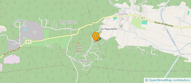 localisation de l'entreprise MONSIEUR ERIC LEONARDI  SIGNES