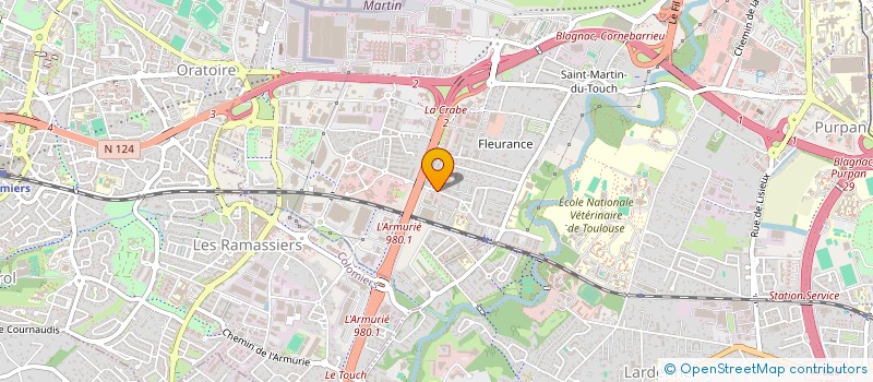 localisation de l'entreprise MONSIEUR ERIC LEONARDI à TOULOUSE