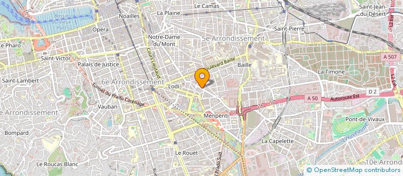 localisation de l'entreprise MONSIEUR ERIC LEPAGNOL à MARSEILLE