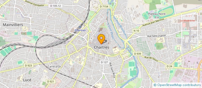 localisation de l'entreprise MONSIEUR ERIC LEPONT à CHARTRES