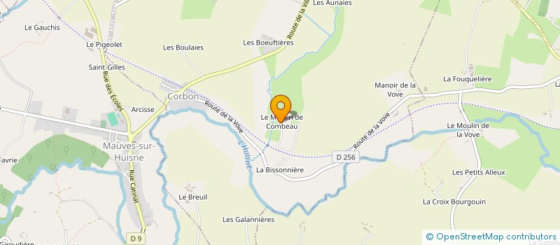 localisation de l'entreprise MONSIEUR ERIC LEPOUREAU à CORBON
