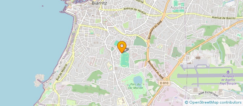 localisation de l'entreprise MONSIEUR ERIC LERAY à BIARRITZ
