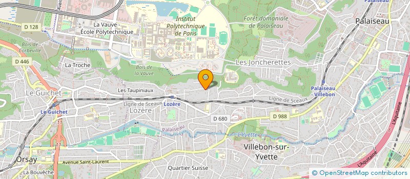 localisation de l'entreprise MONSIEUR ERIC LERENDU à PALAISEAU