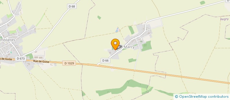 localisation de l'entreprise MONSIEUR ERIC LERICHE  MARCY