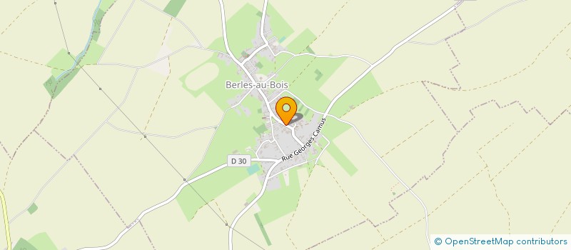 localisation de l'entreprise MONSIEUR ERIC LEROUX à BERLES-AU-BOIS
