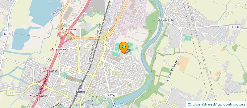 localisation de l'entreprise MONSIEUR ERIC LEROUX  MURET