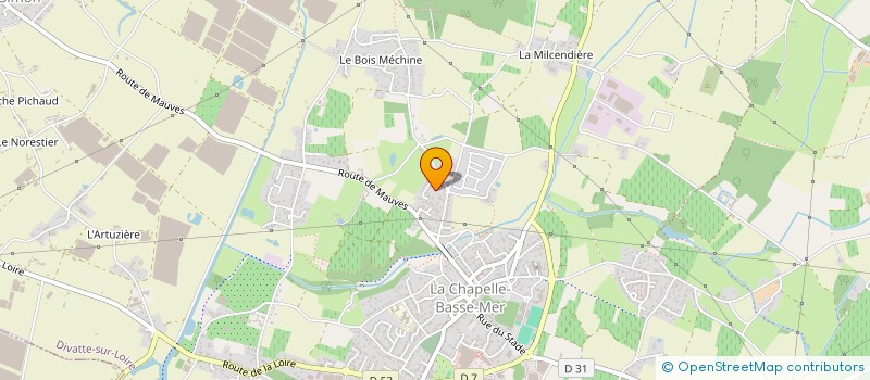 localisation de l'entreprise MONSIEUR ERIC LEROUX à DIVATTE-SUR-LOIRE