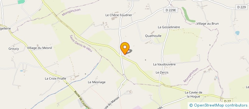 localisation de l'entreprise MONSIEUR ERIC LEROY à MONTPINCHON