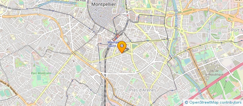 localisation de l'entreprise MONSIEUR ERIC LESELEUC DE KEROUARA à MONTPELLIER