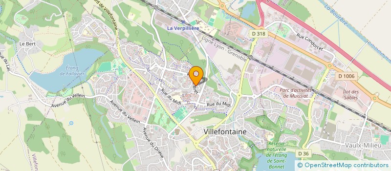 localisation de l'entreprise MONSIEUR ERIC LESLUIN  VILLEFONTAINE