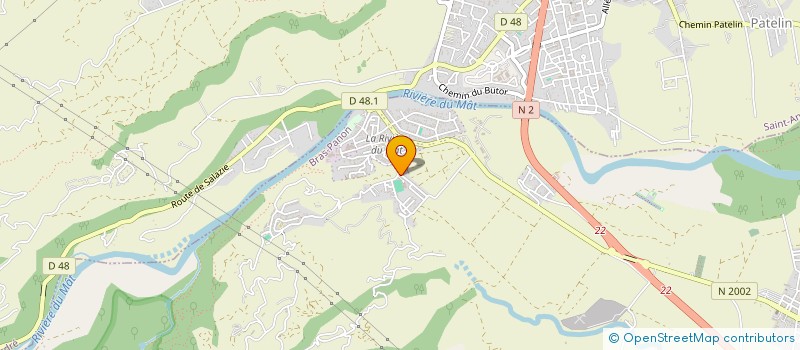 localisation de l'entreprise MONSIEUR ERIC LETOURNEUR  BRAS-PANON