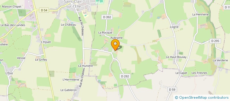 localisation de l'entreprise MONSIEUR ERIC LEVAVASSEUR à SAINT-JEAN-DE-SAVIGNY