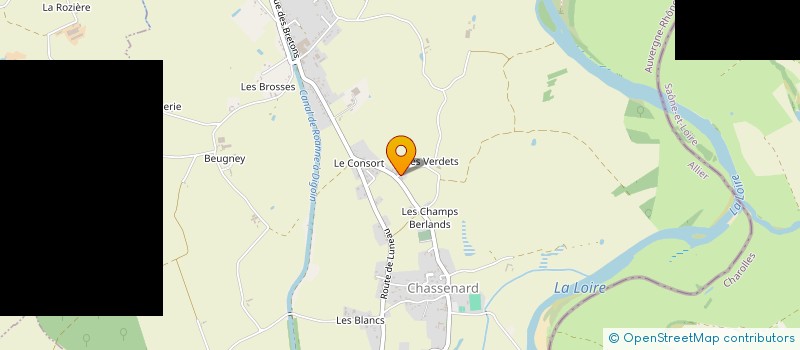 localisation de l'entreprise MONSIEUR ERIC LEVITE  CHASSENARD