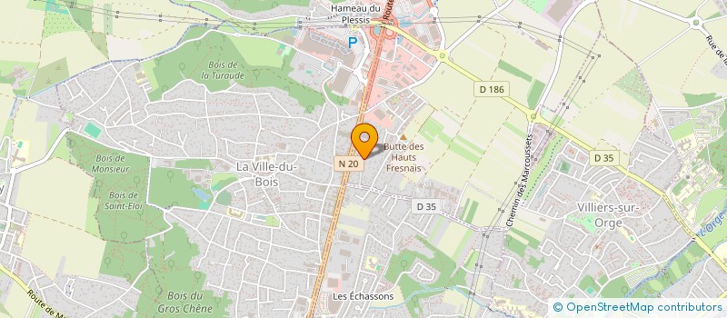 localisation de l'entreprise MONSIEUR ERIC LEVY  BALLAINVILLIERS