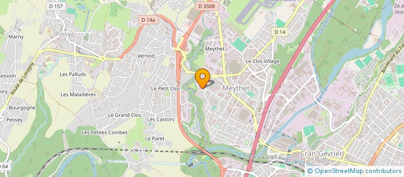 localisation de l'entreprise MONSIEUR ERIC LEVY à ANNECY