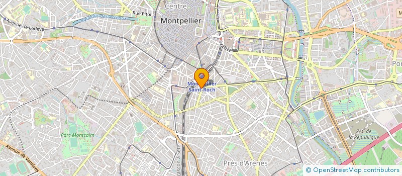 localisation de l'entreprise MONSIEUR ERIC LIBES à MONTPELLIER