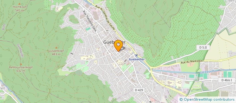 localisation de l'entreprise MONSIEUR ERIC LICHTLE à GUEBWILLER
