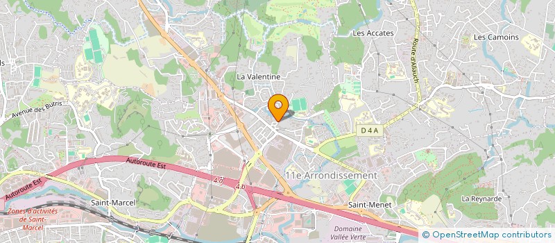 localisation de l'entreprise MONSIEUR ERIC LIEBERT à MARSEILLE