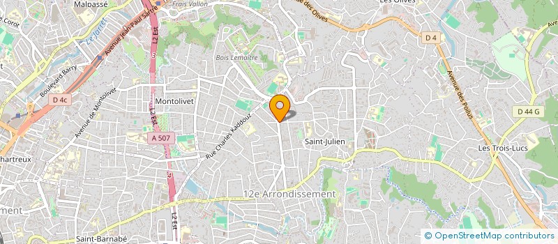 localisation de l'entreprise MONSIEUR ERIC LIMONCHE à MARSEILLE