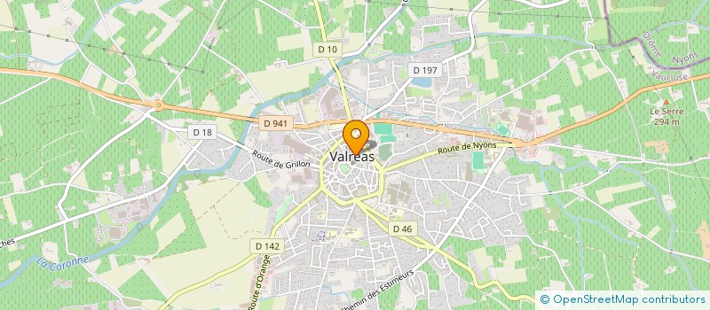 localisation de l'entreprise MONSIEUR ERIC LINDIVAT à VALREAS