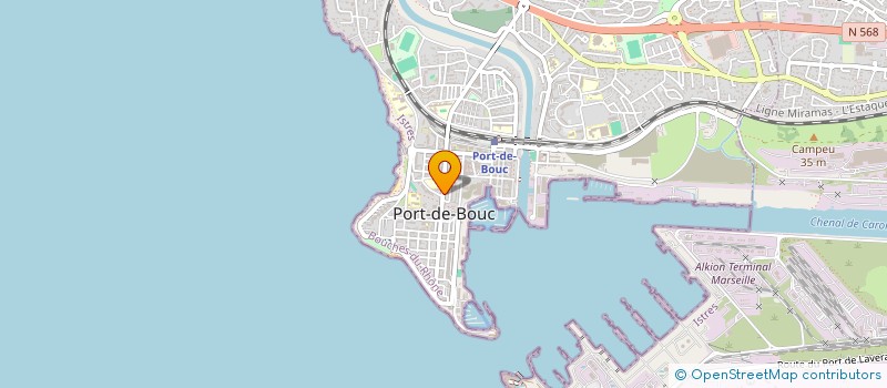 localisation de l'entreprise MONSIEUR ERIC LIPARI  PORT-DE-BOUC