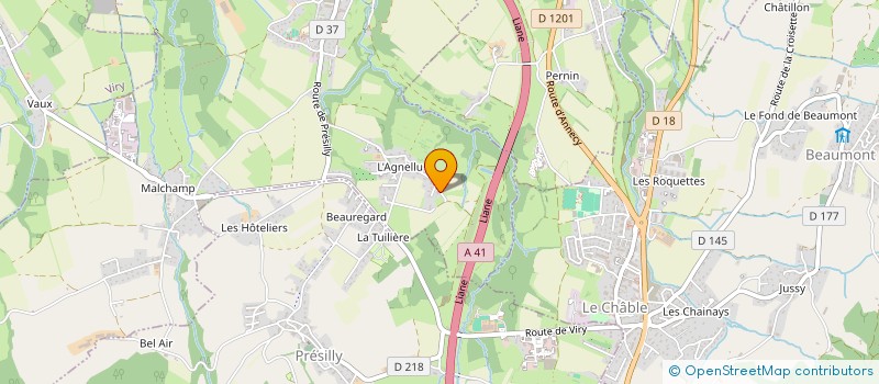 localisation de l'entreprise MONSIEUR ERIC LODER  FEIGERES