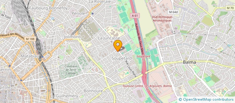 localisation de l'entreprise MONSIEUR ERIC LOMBEZ à TOULOUSE