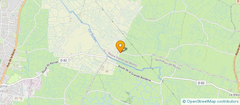 localisation de l'entreprise MONSIEUR ERIC LONGEPEE  NOTRE-DAME-DE-MONTS