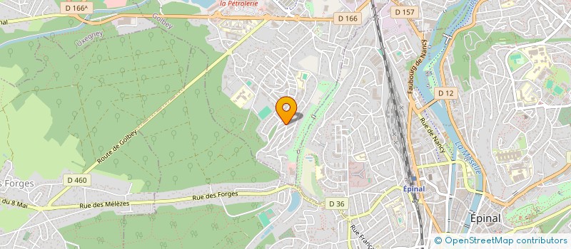 localisation de l'entreprise MONSIEUR ERIC LONGONI  GOLBEY