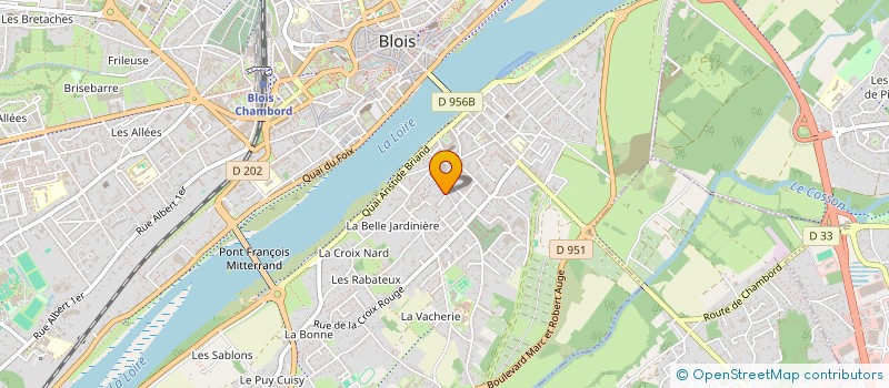 localisation de l'entreprise MONSIEUR ERIC LOPEZ  BLOIS