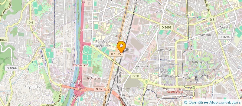 localisation de l'entreprise MONSIEUR ERIC LOPEZ à GRENOBLE