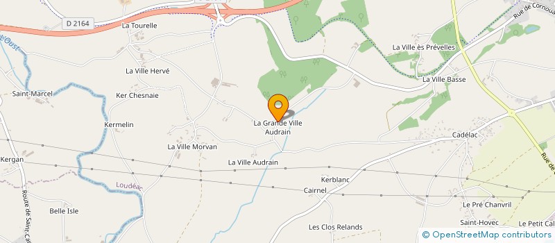 localisation de l'entreprise MONSIEUR ERIC LORCY à LOUDEAC
